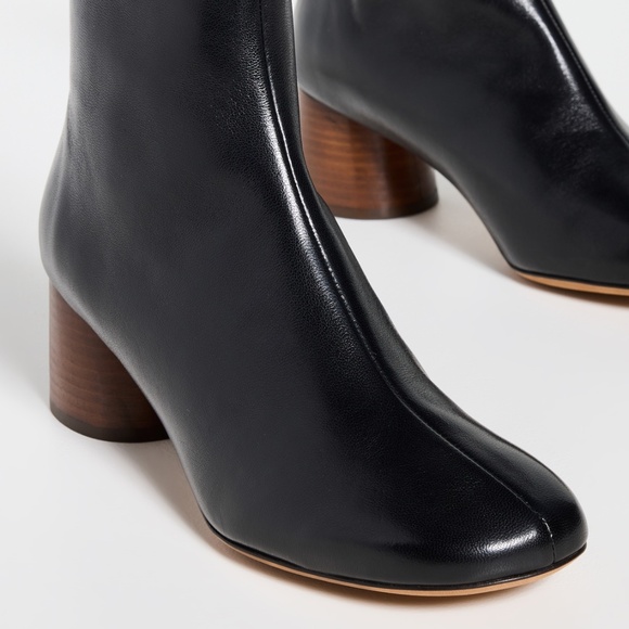 Mansur Gavriel Glove Bootie Boot Black Leather 7.5 - Picture 2 of 10